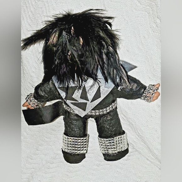 One of a Kind Handmade Ace Frehley Kiss Baby Doll - Picture 9 of 13